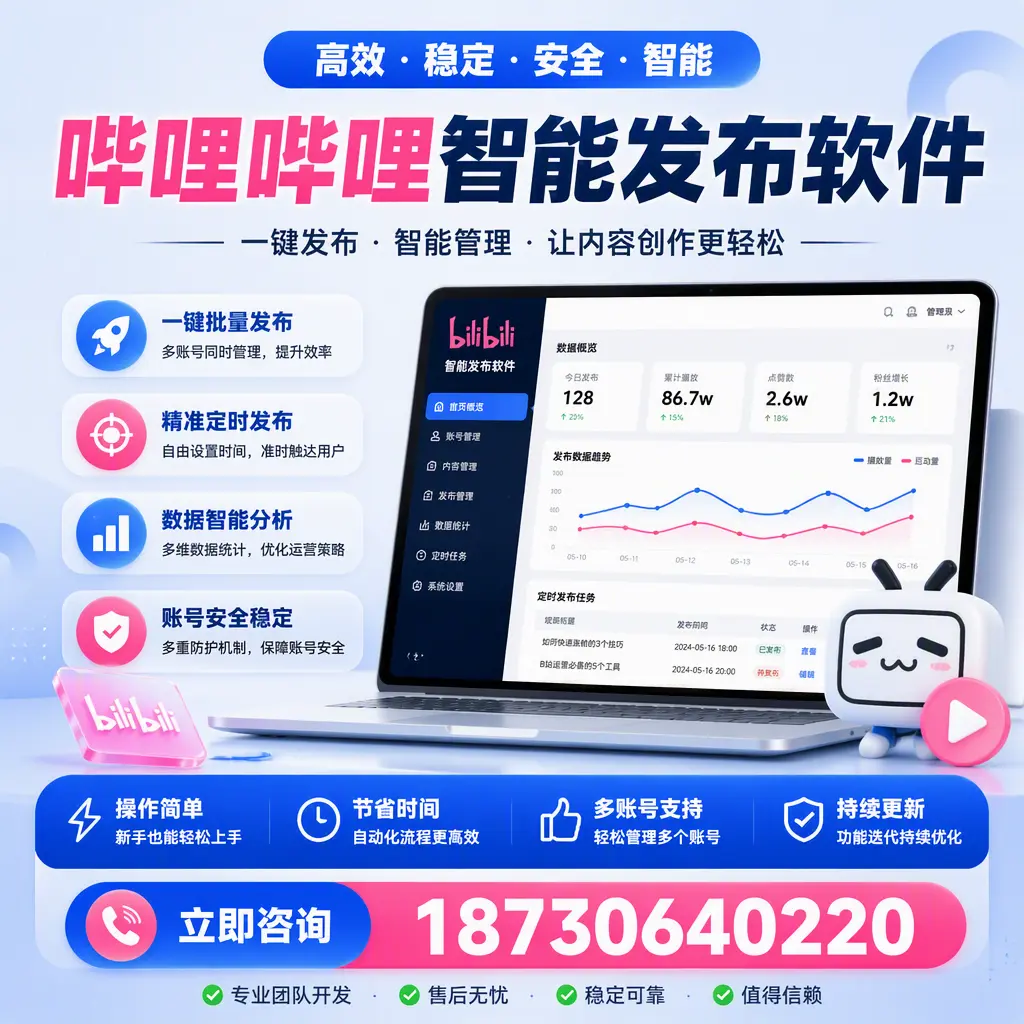 如何在 贵阳 制定有效的哔哩哔哩智能发布策略